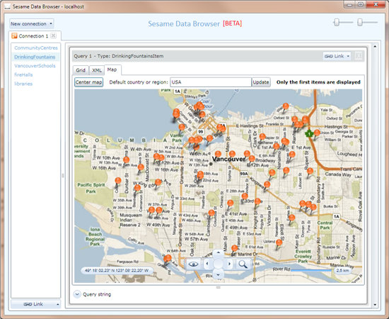 Sesame Map Vancouver