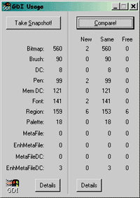 GDIUsage